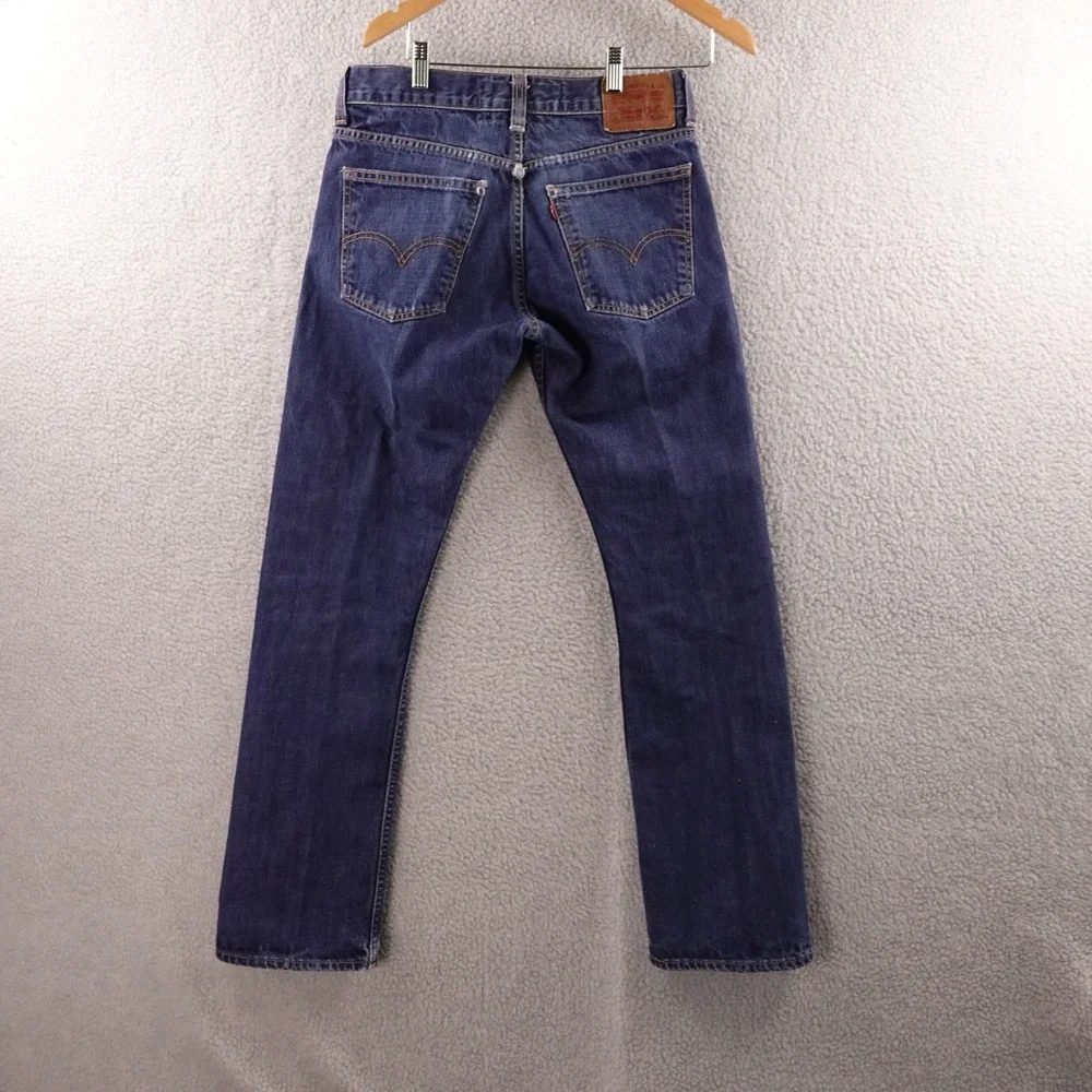 Levis 537 Slim Bootcut‎ Jeans Mens 32x32 Dark Wash Denim Y2K